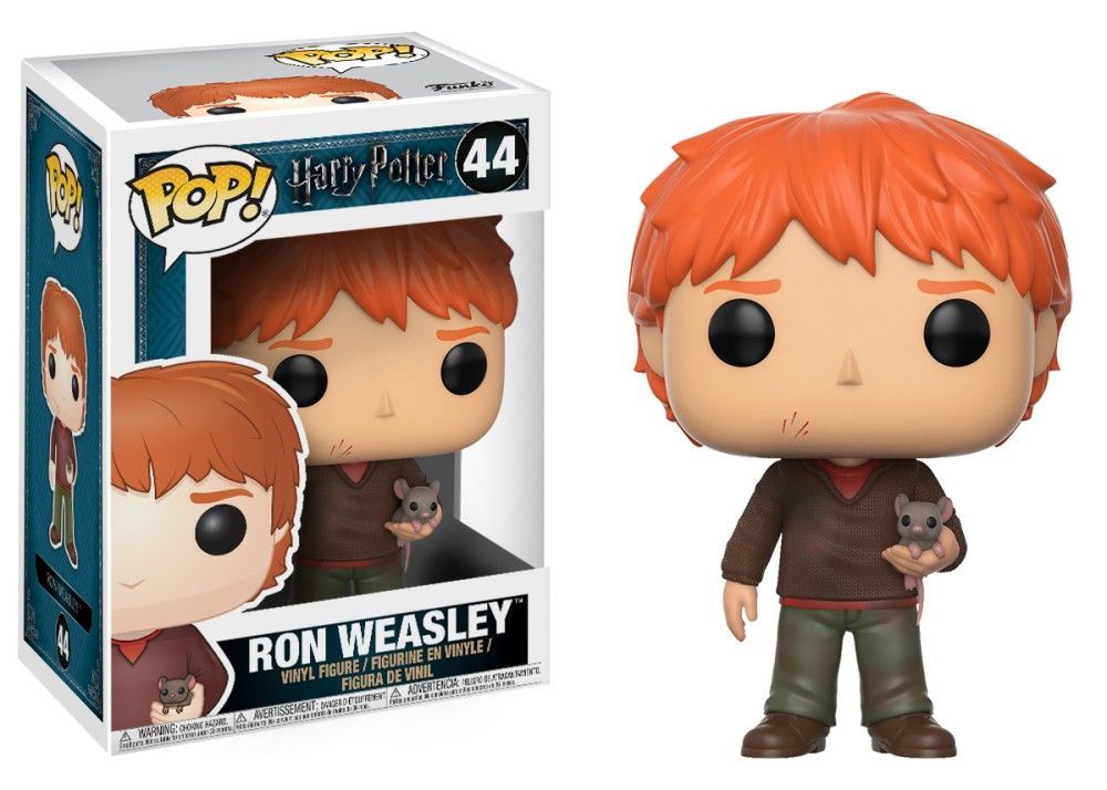 Funko Pop! Ron Weasley (w/ Scabbers) (Harry Potter)