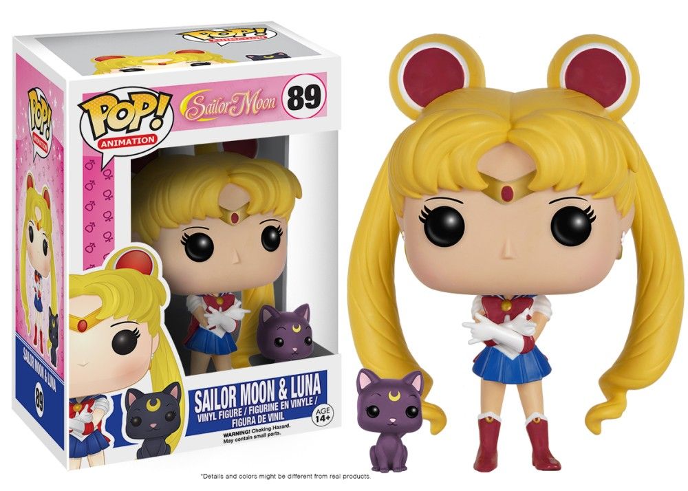 Funko Pop! Sailor Moon - Sailor Moon w/ Luna (Sailor Moon)
