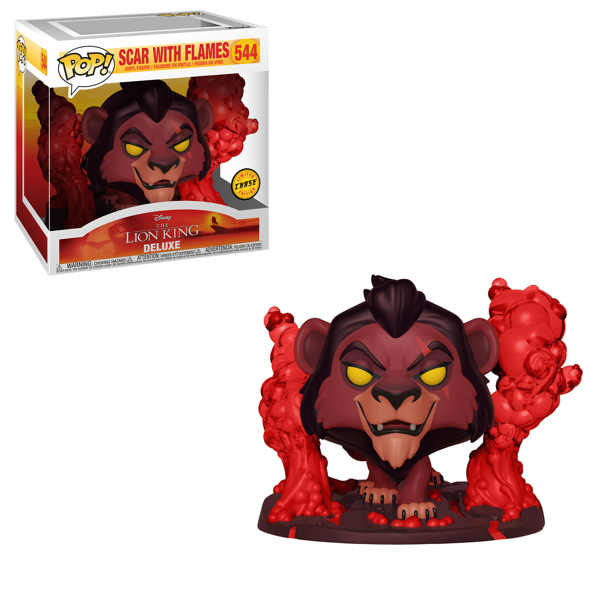Funko Pop! Scar with Flames (Chase) (The Lion King)