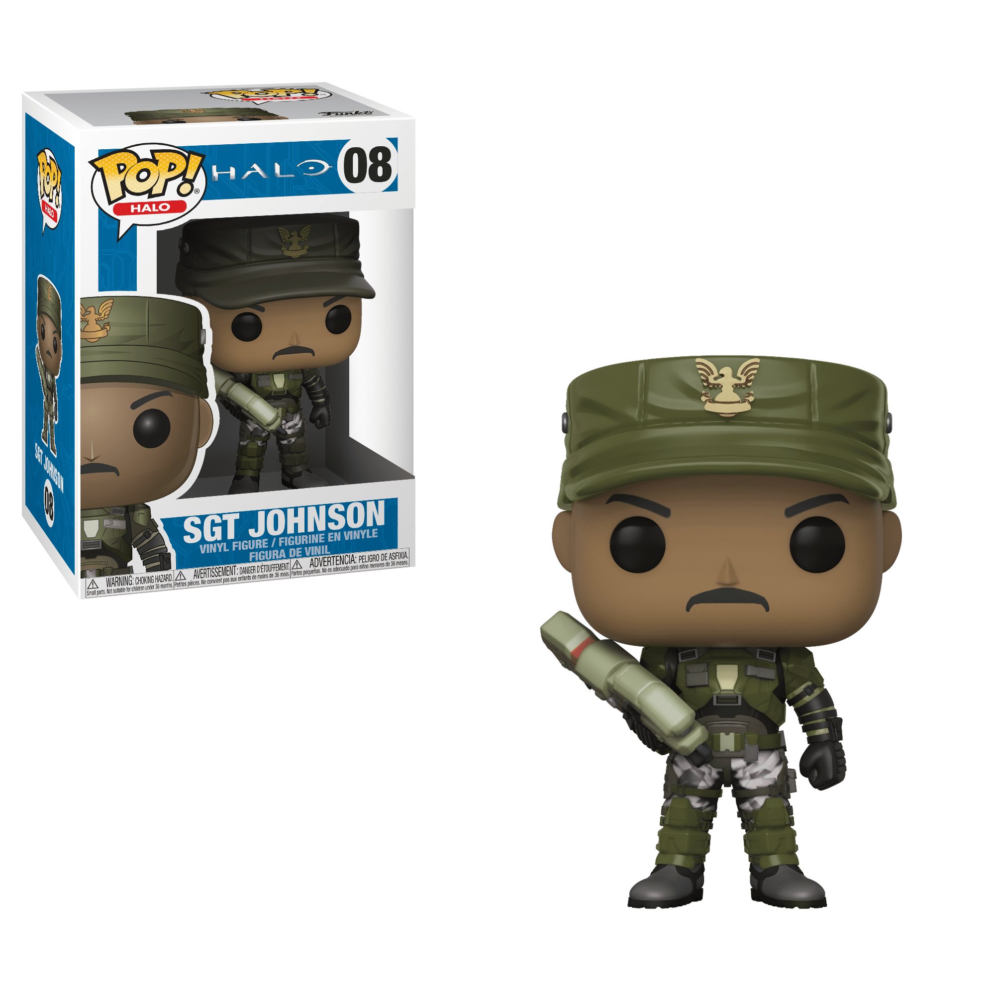 Funko Pop! Sgt. Johnson (Halo)
