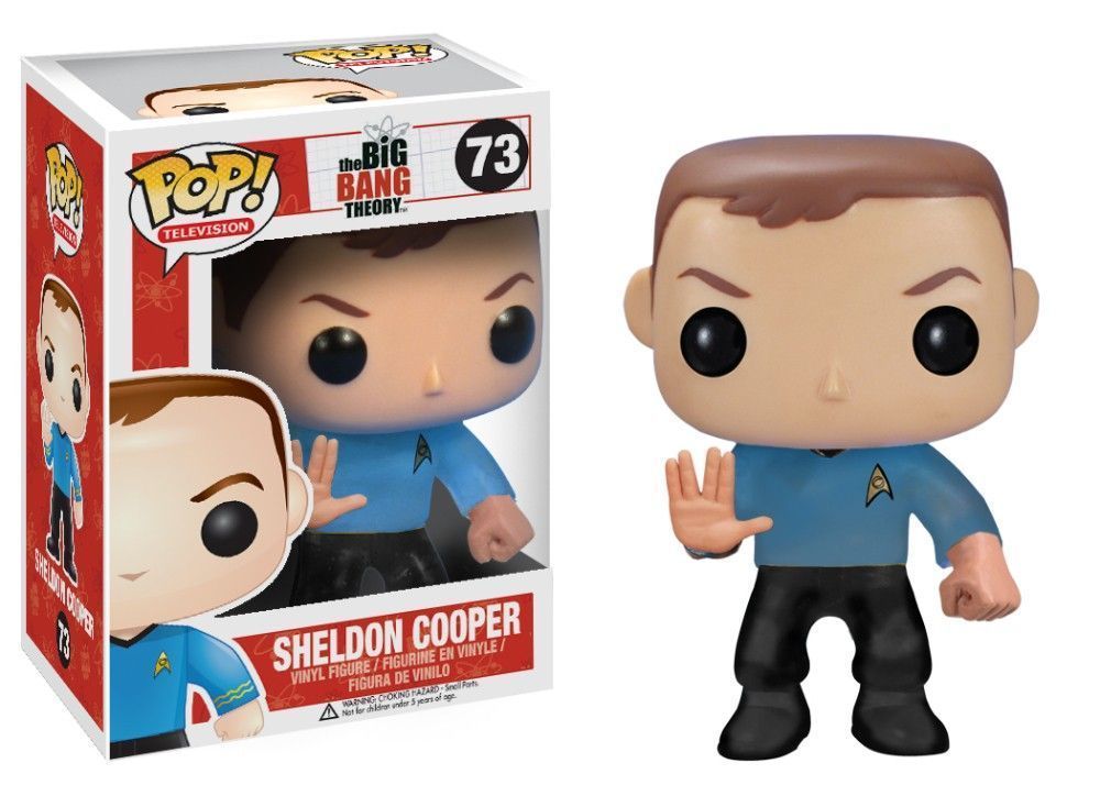 Funko Pop! Sheldon Cooper (Star Trek) (Big Bang Theory)