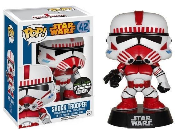 Funko Pop! Shock Trooper (Red) (Star Wars)