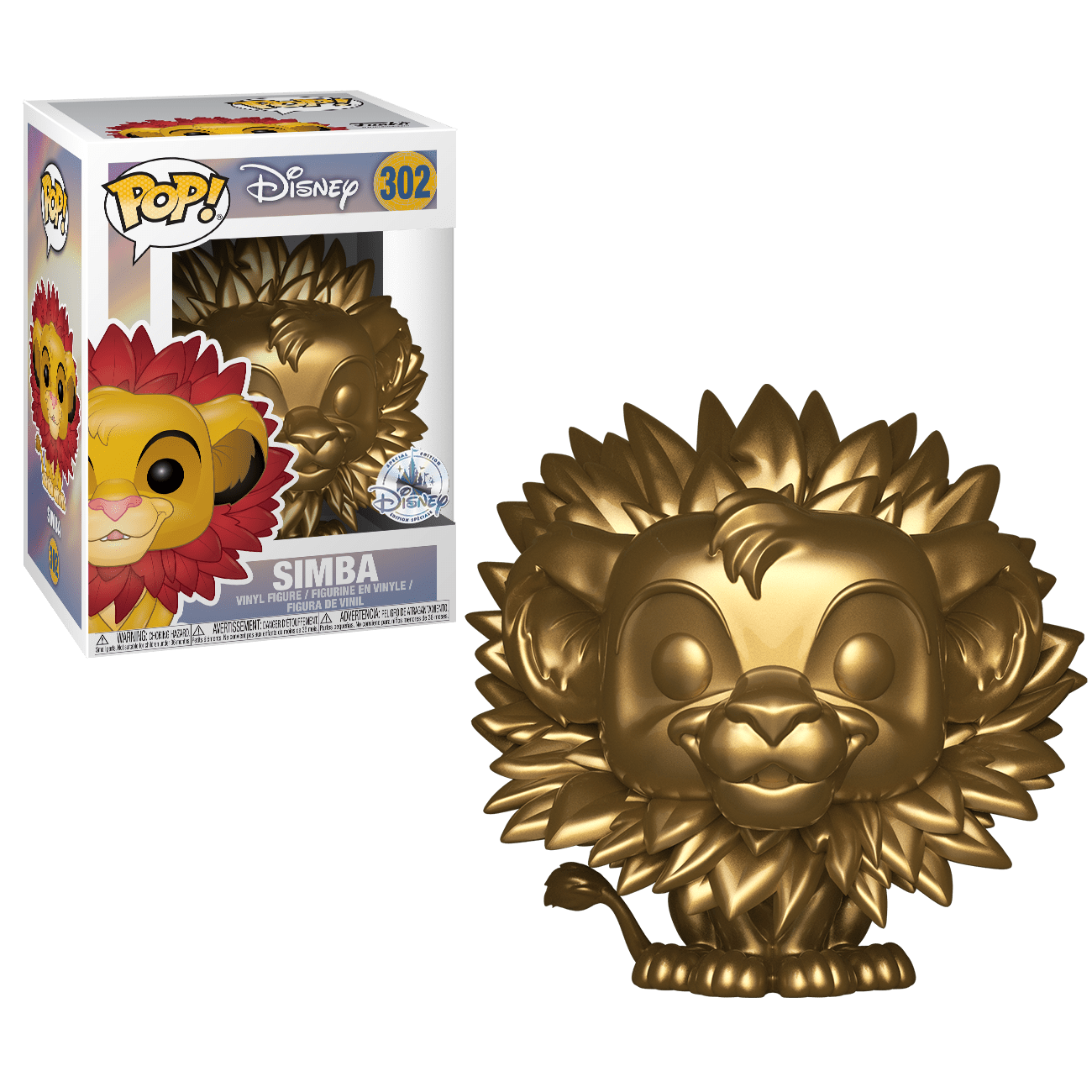 Figura Pop! Simba - (Gold) (The Lion King)