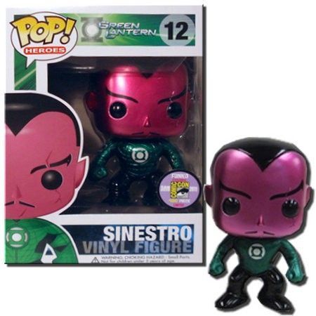 Funko Pop! Sinestro (Metallic) (Warner Brothers Animation)