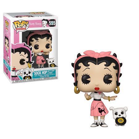 Funko Pop! Sock Hop Betty Boop and Pudgy (Betty Boop)