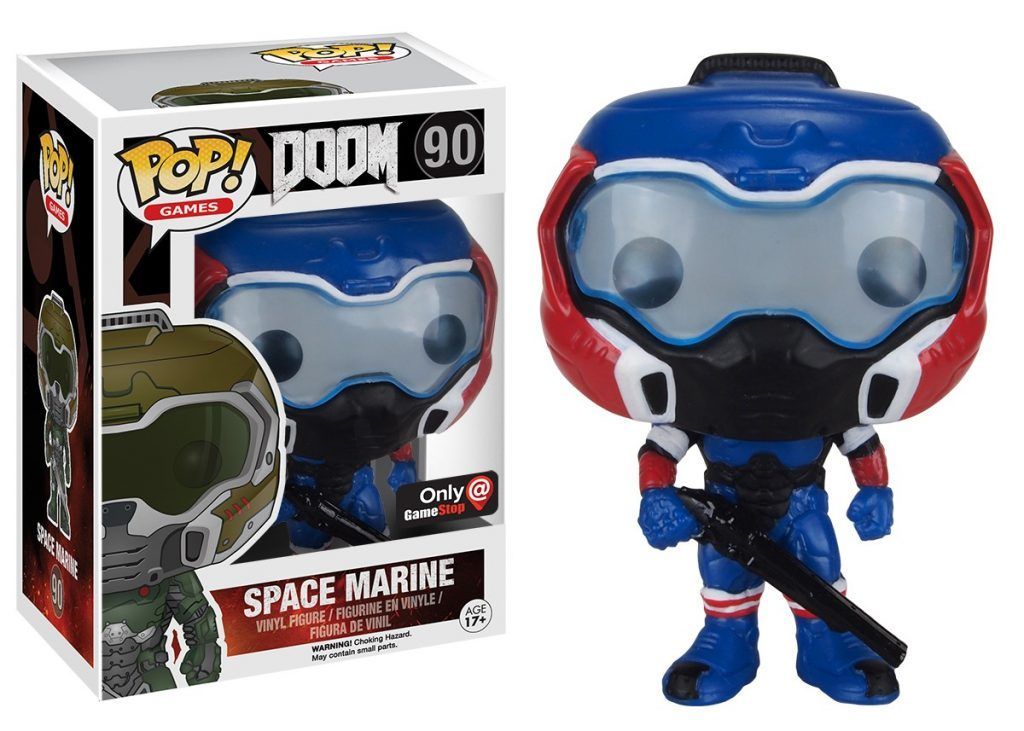 Funko Pop! Space Marine (American) (Doom)