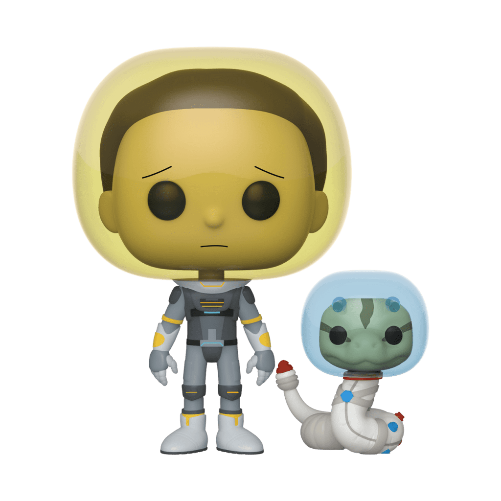 Funko Pop! Space Suit Morty with Snake (Rick and Morty)