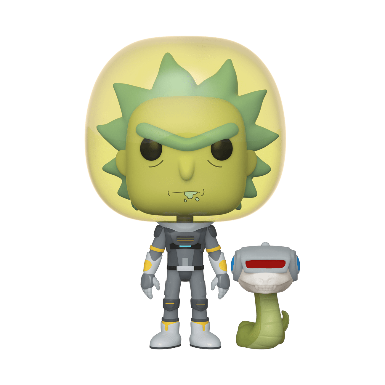 Funko Pop! Space Suit Rick with Snake (Rick and Morty)