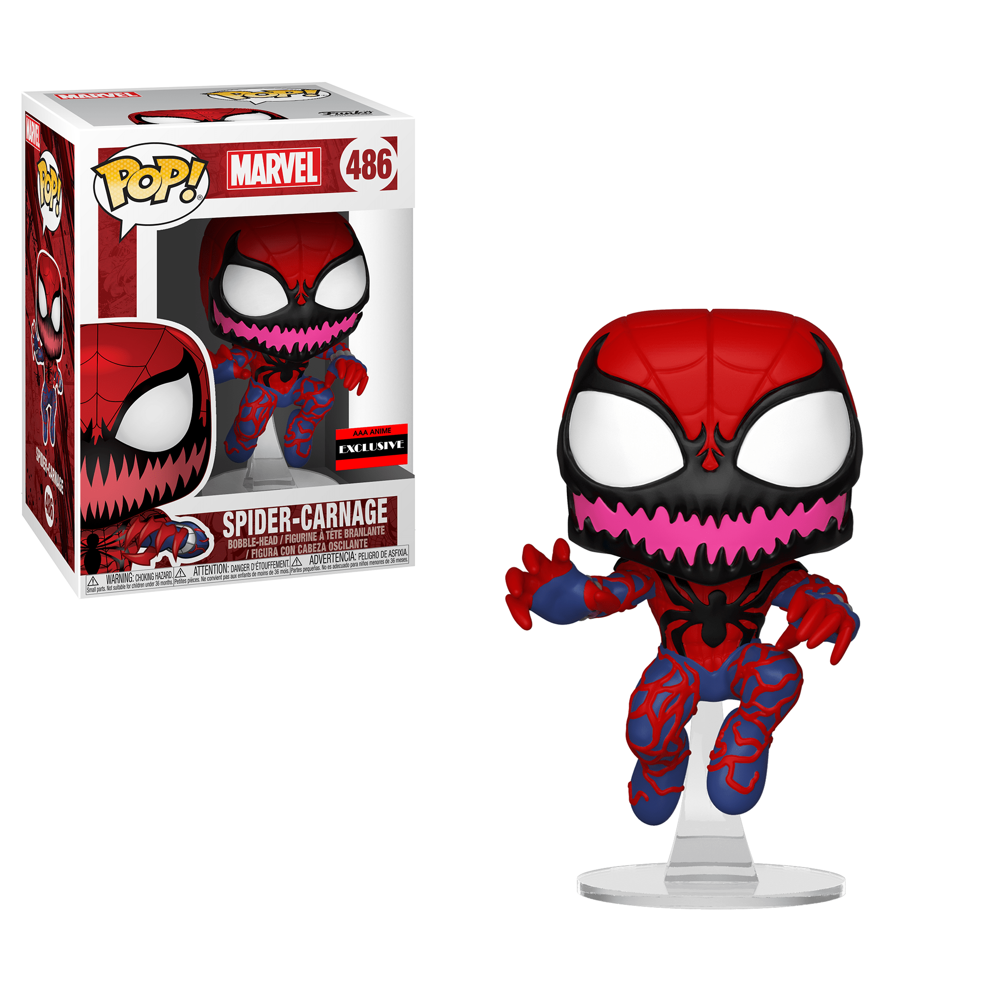 Funko Pop! Spider-Carnage (Marvel Comics)