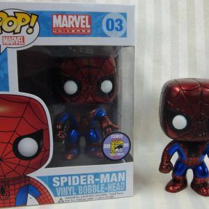 Funko Pop! Spider-Man – Metallic (Marvel…