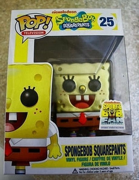 Funko Pop! Spongebob Squarepants (Metallic) (Viacom)