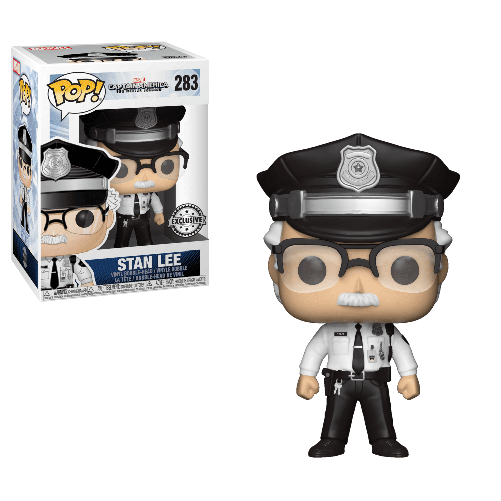 Funko Pop! Stan Lee (Security Guard) (Captain America)