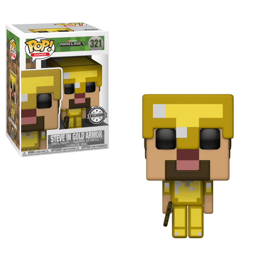 Funko Pop! Steve - (Gold) (Minecraft)
