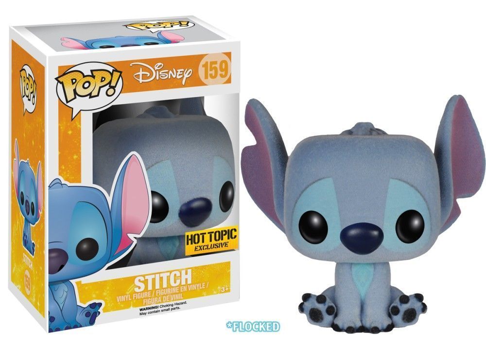Funko Pop! Stitch (Seated) (Flocked) (Lilo and Stitch)