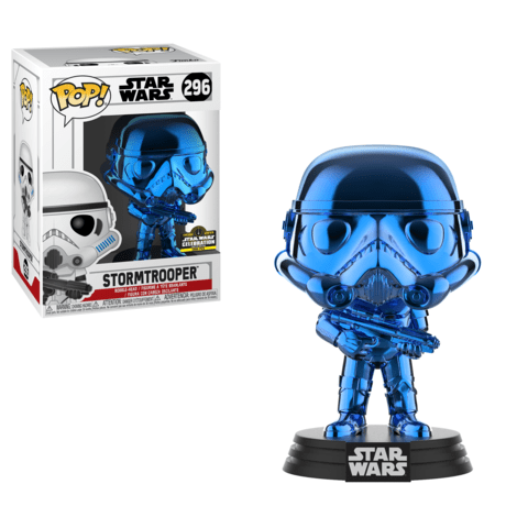 Funko Pop! Stormtrooper (Blue/Chrome) (Star Wars)