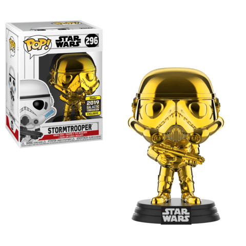 Funko Pop! Stormtrooper (Gold/Chrome) (Star Wars)