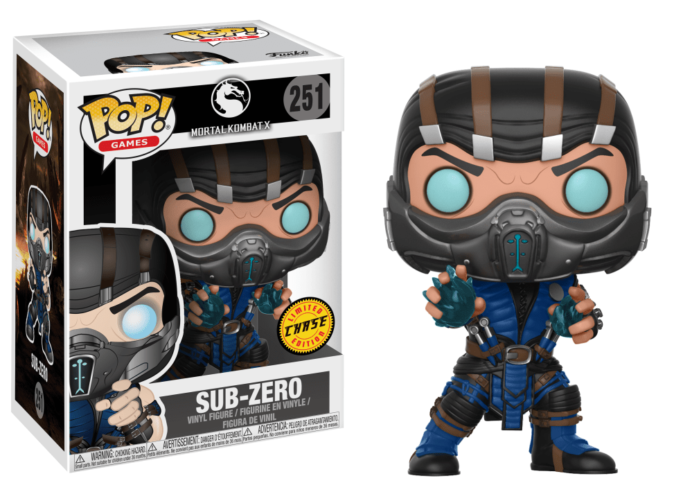 Funko Pop! Sub-Zero (Chase) (Mortal Kombat)