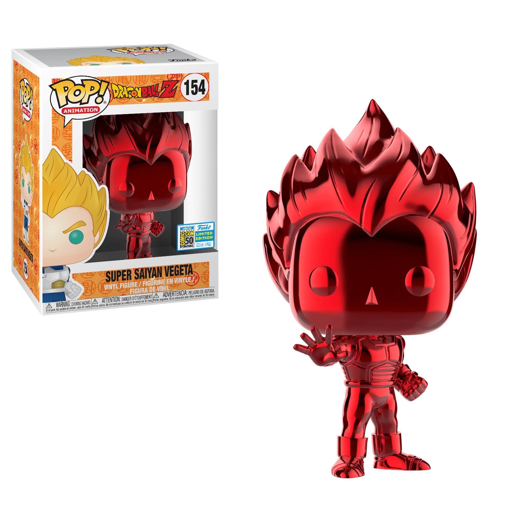 Funko Pop! Super Saiyan Vegeta (Red Chrome) (Dragonball Z)