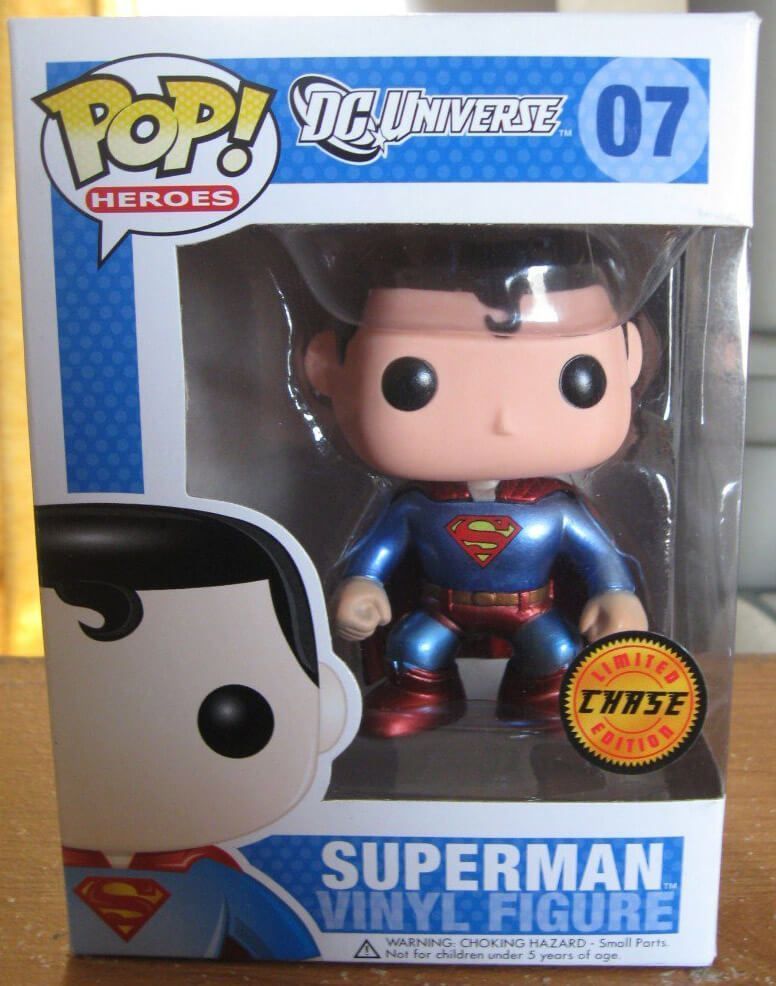 Funko Pop! Superman (Metallic) (Chase) (DC Comics)
