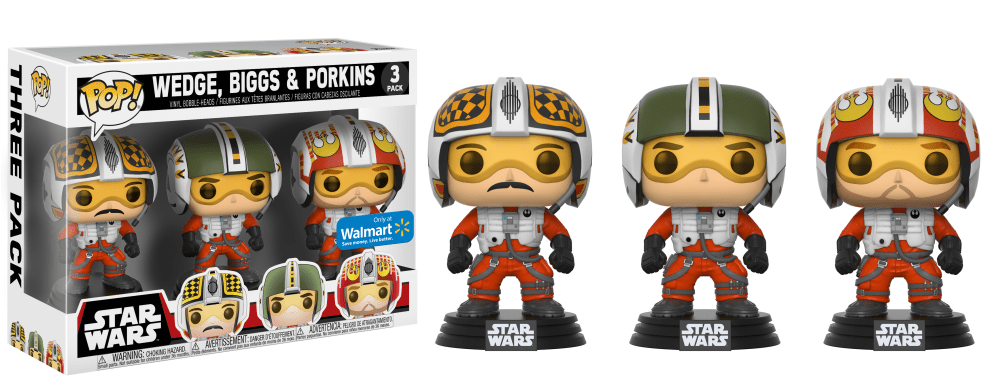 Funko Pop! SW - 3 Pack - X-Wing Pilots (Star Wars)