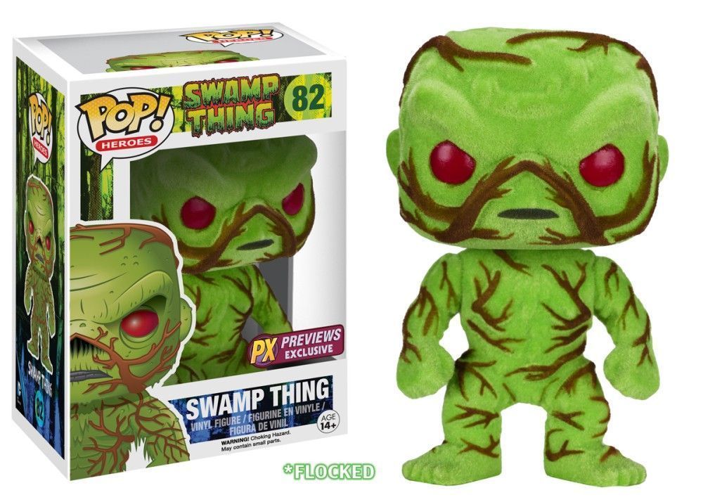Funko Pop! Swamp Thing - (Flocked
