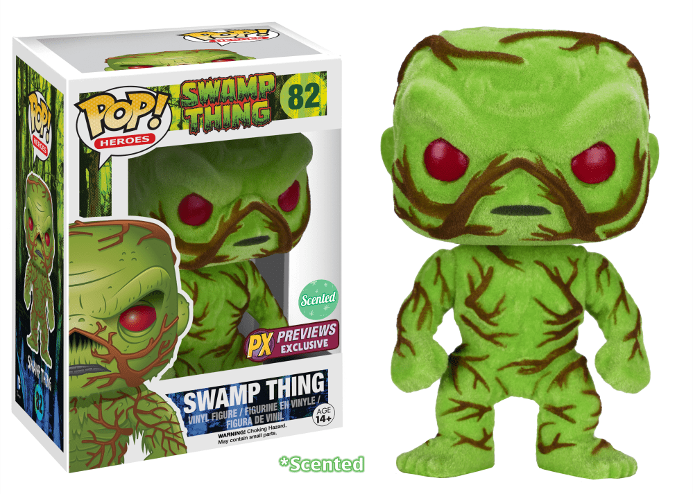 Funko Pop! Swamp Thing - (Flocked