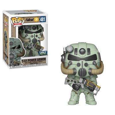 Funko Pop! T-51 Power Armor (Green) (Fallout)