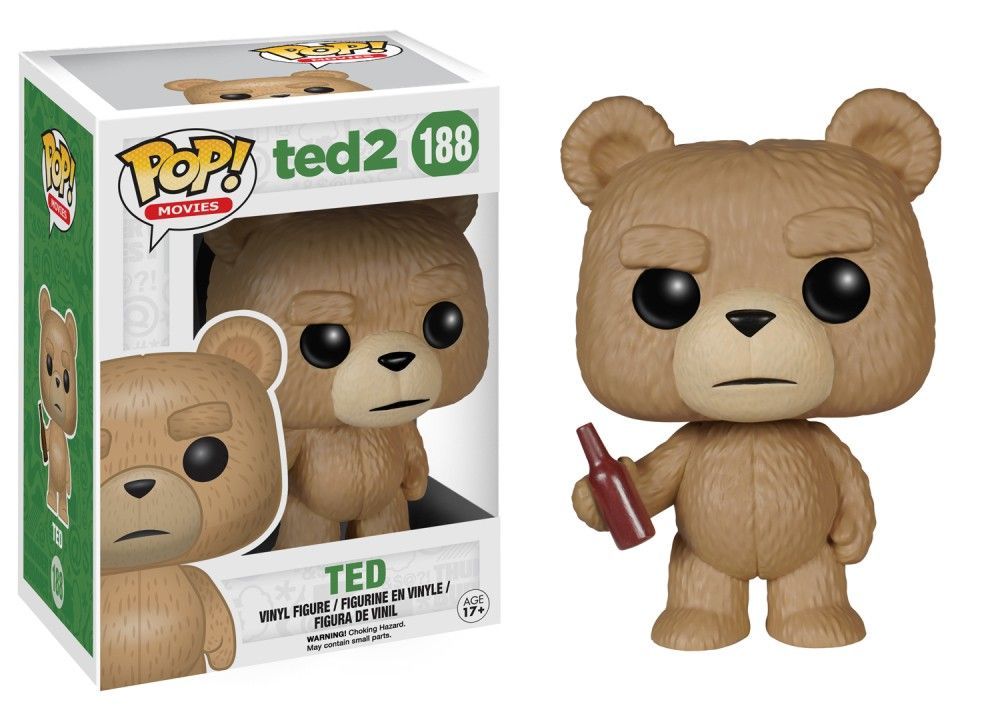 Funko Pop! Ted (w/ Beer) (Brown) (Ted)