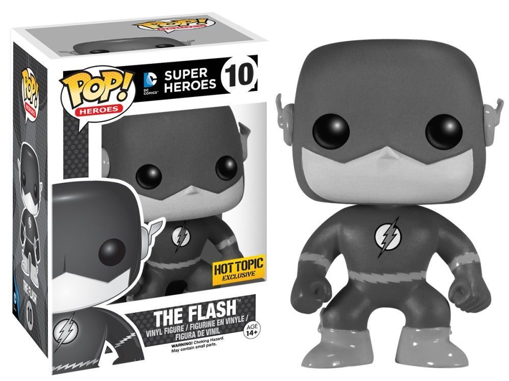 Funko Pop! The Flash - (Black and White) (DC Comics)