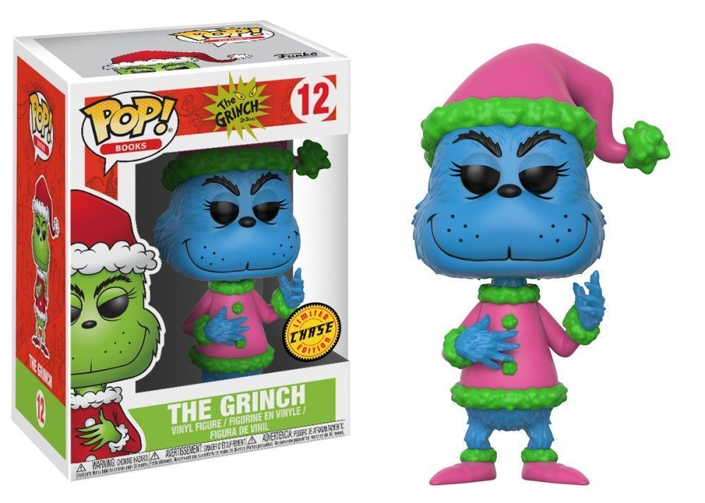 Funko Pop! The Grinch (as Santa Claus) (Chase) (Dr. Seuss)
