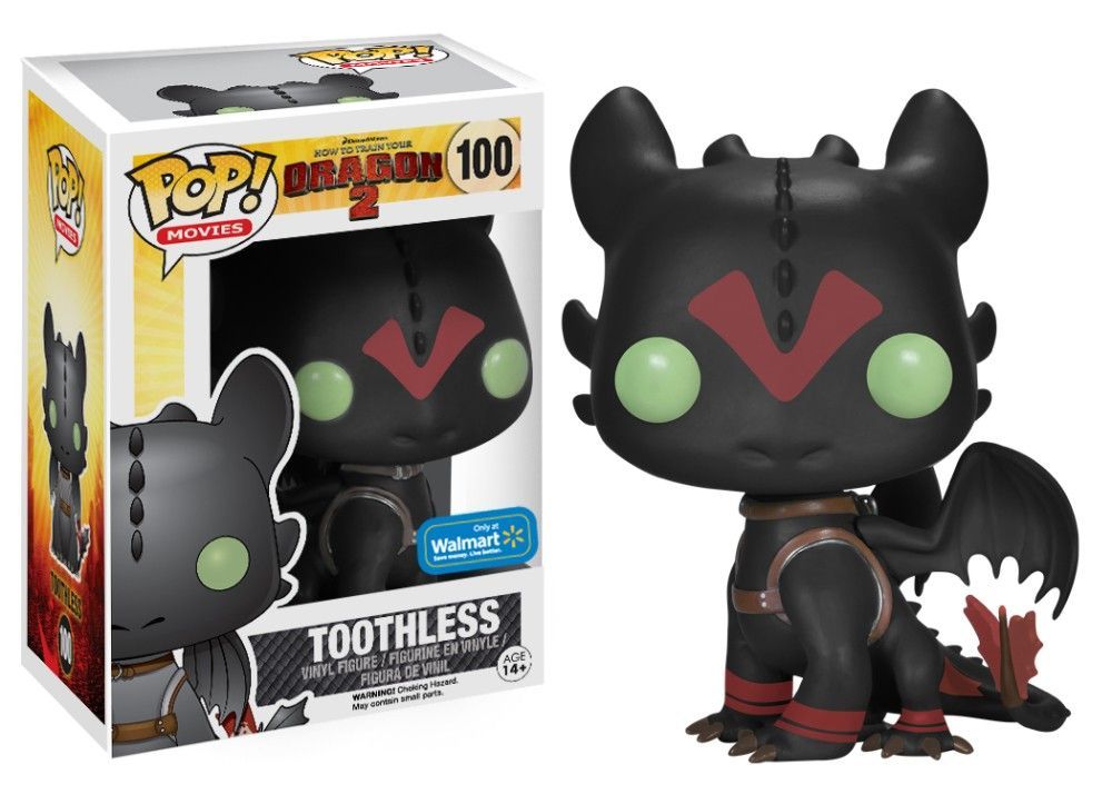 Funko Pop! Toothless (Racing Stripes) (How to Train Your Dragon)