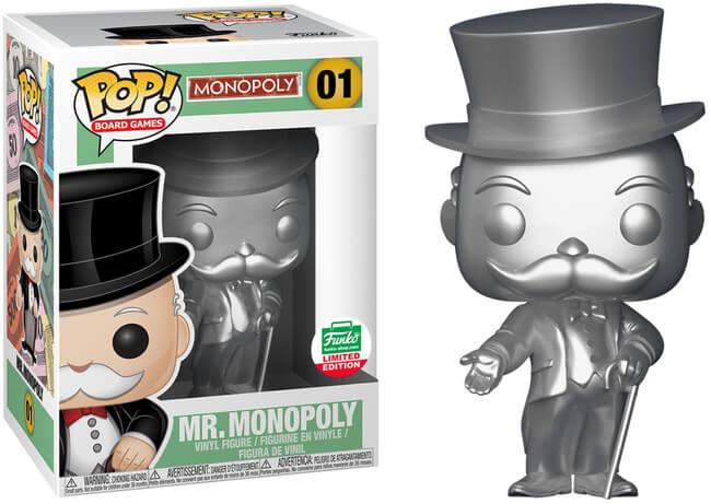 Funko Pop! Uncle Pennybags - (Silver) (Monopoly)