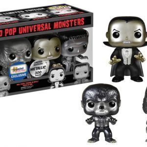 Funko Pop! Universal Monsters 4-Pack (Metallic)…