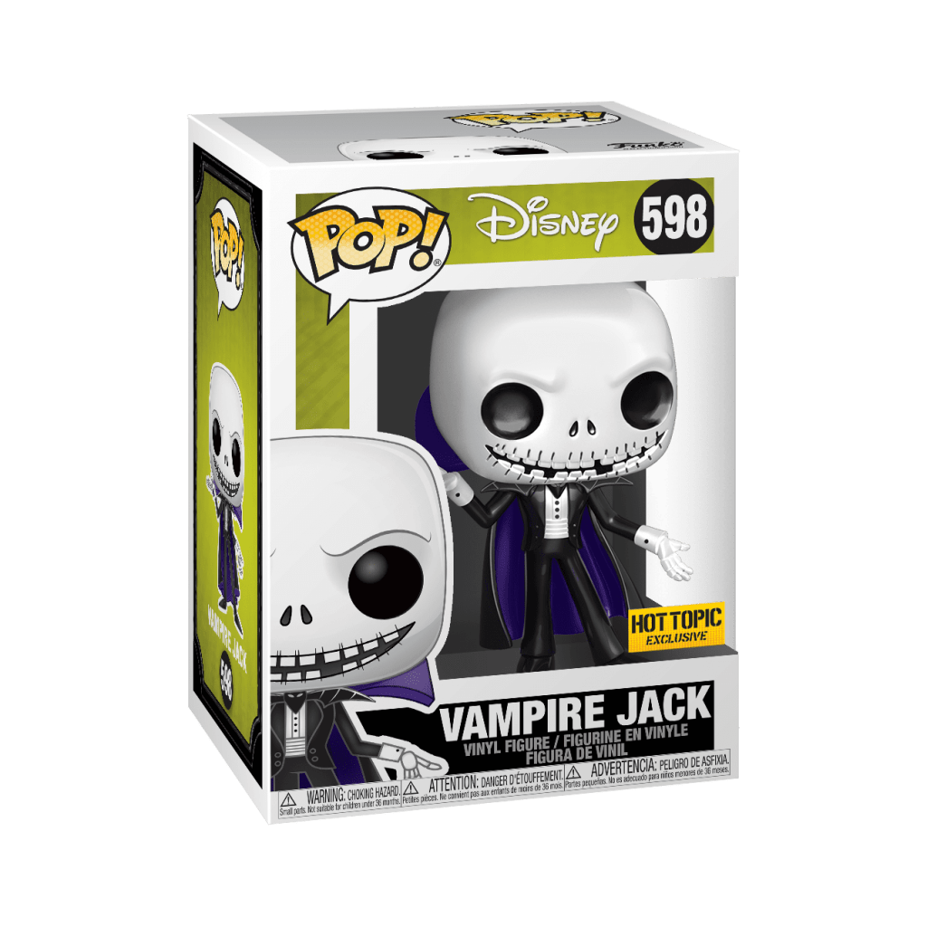 Funko Pop! Vampire Jack (Metallic) (The Nightmare Before Christmas)