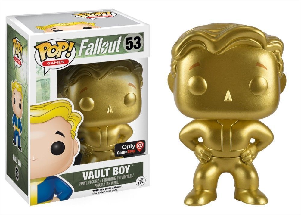 Funko Pop! Vault Boy - (Gold) (Fallout)