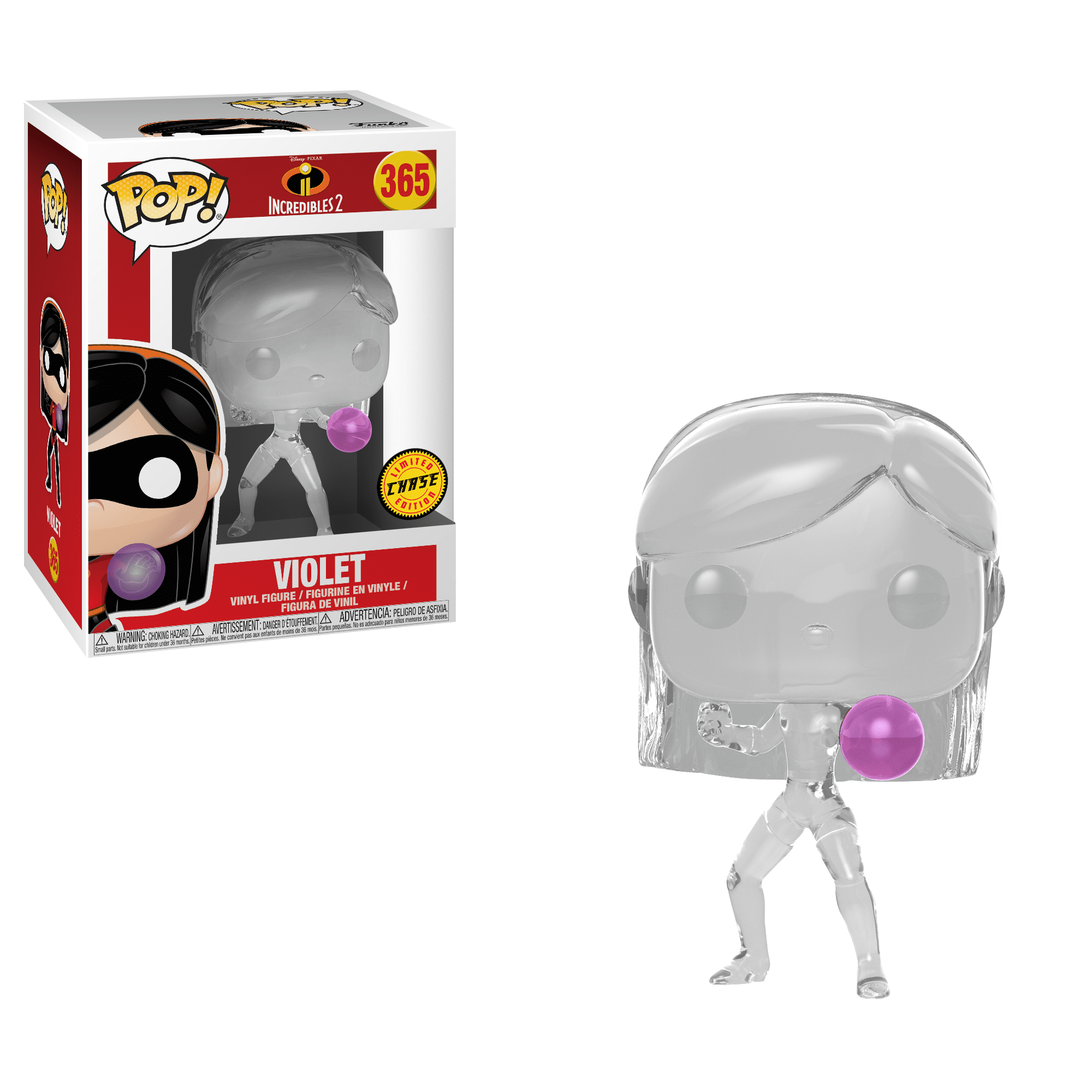 Funko Pop! Violet (Translucent) (Chase) (The Incredibles)