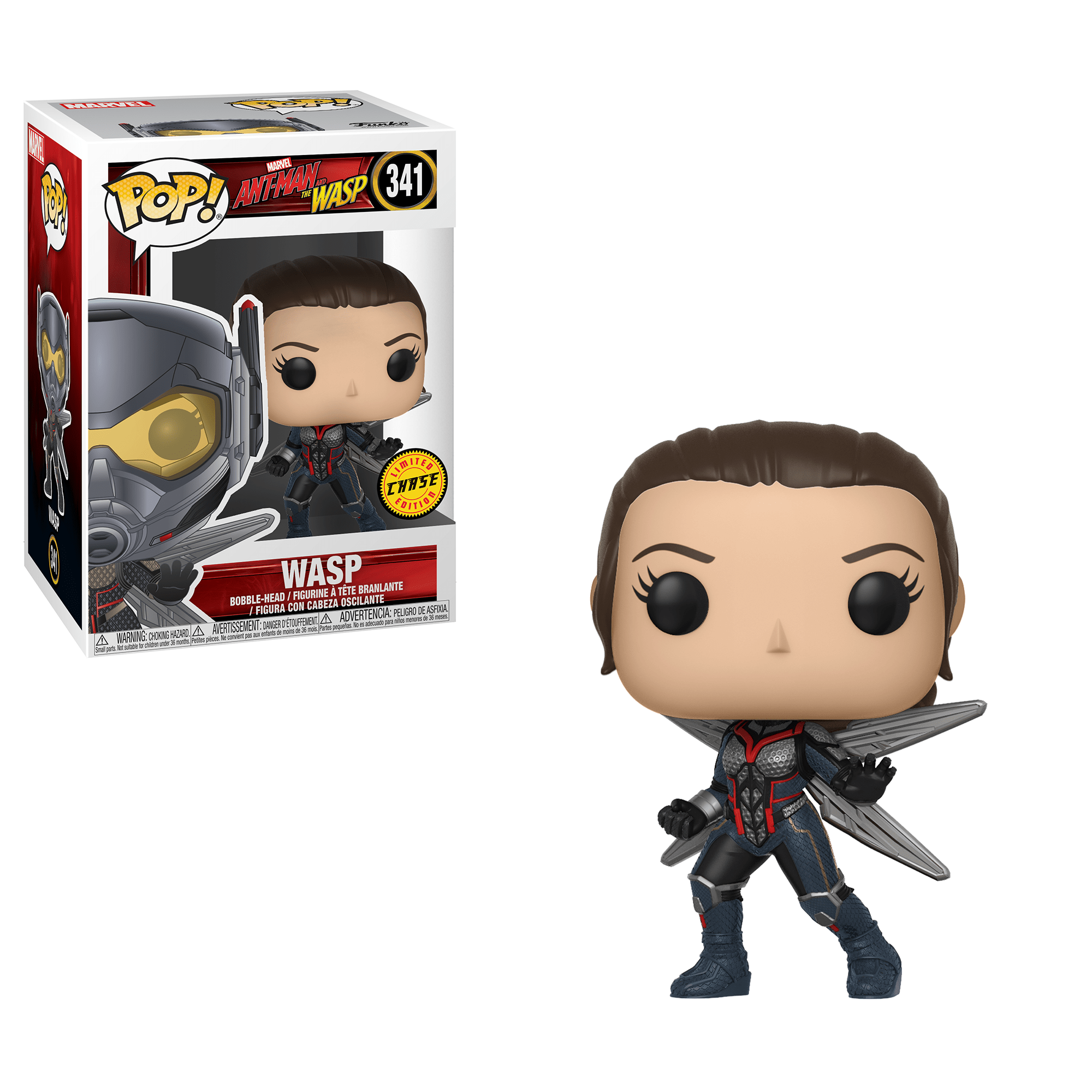 Funko Pop! Wasp (Unmasked) (Chase) (Ant-Man)
