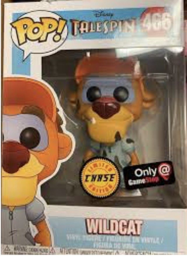 Funko Pop! Wildcat (Oil Stains) (Chase) (TaleSpin)