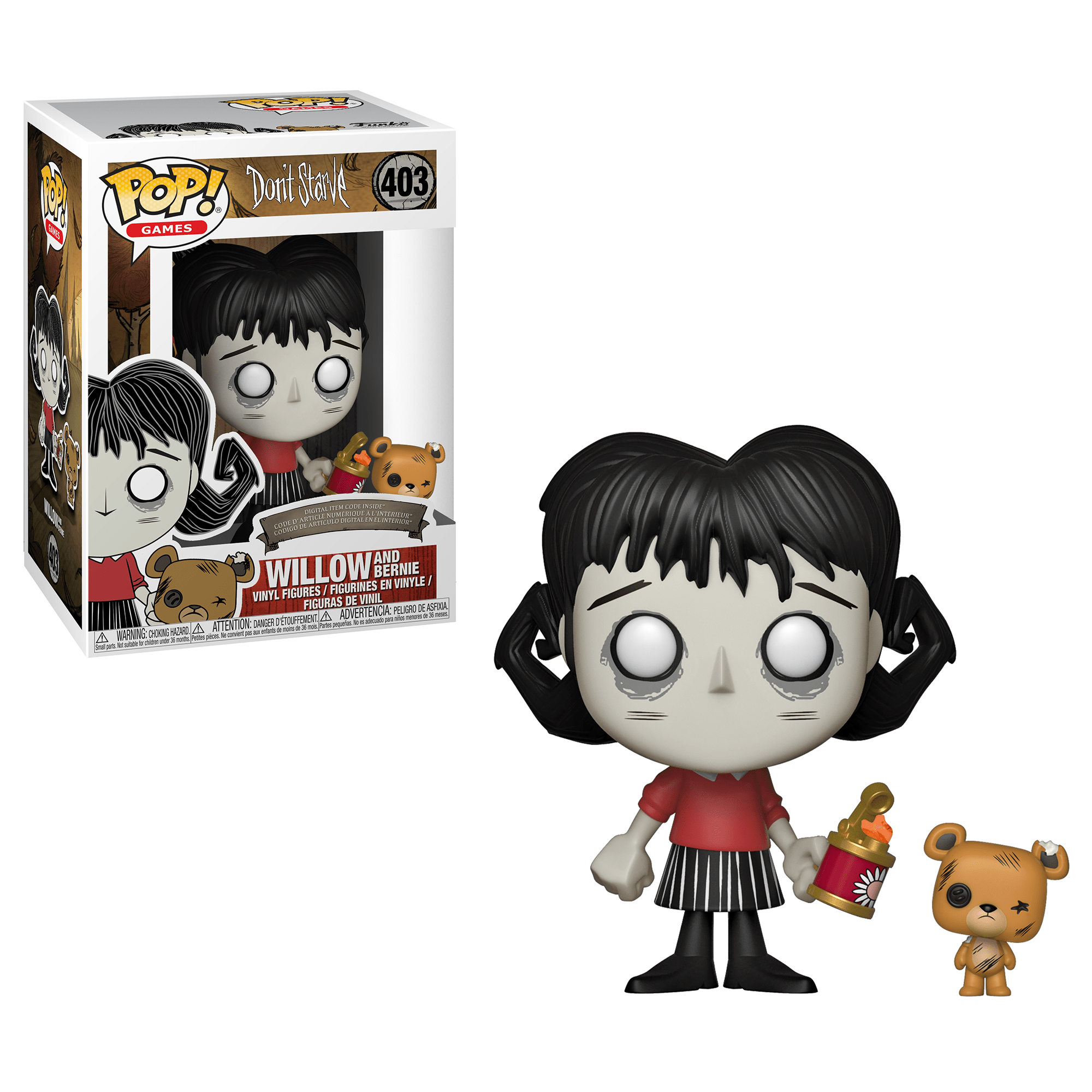 Funko Pop! Willow and Bernie (Don't Starve)