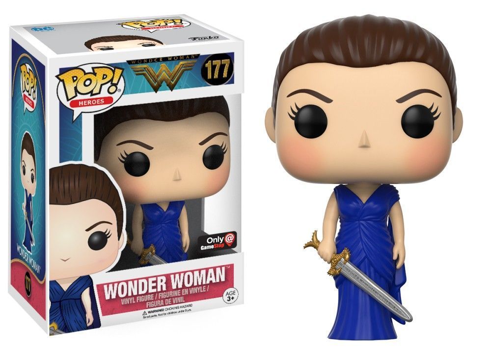 Funko Pop! Wonder Woman (Blue Dress) (DC Comics Bomshells)
