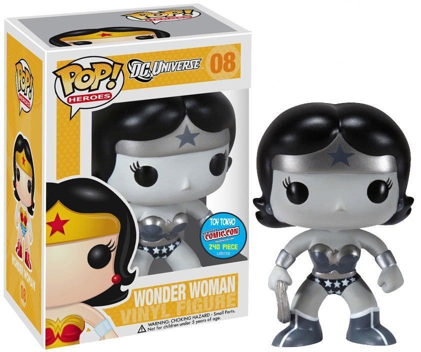 Funko Pop! Wonder Woman (B/W) (DC Comics Bomshells)