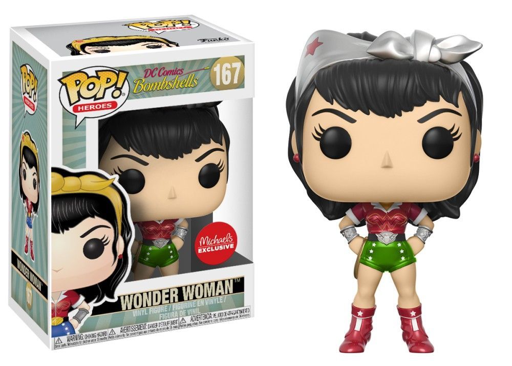 Funko Pop! Wonder Woman (Holiday) (DC Comics Bomshells)