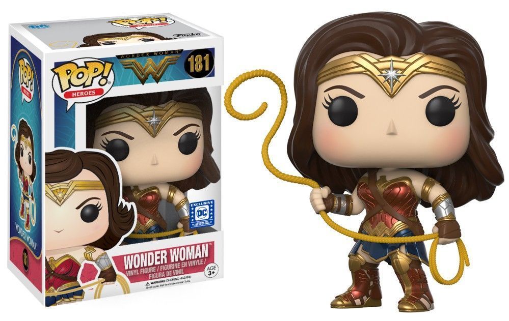 Funko Pop! Wonder Woman (w/ Lasso) (DC Comics Bomshells)