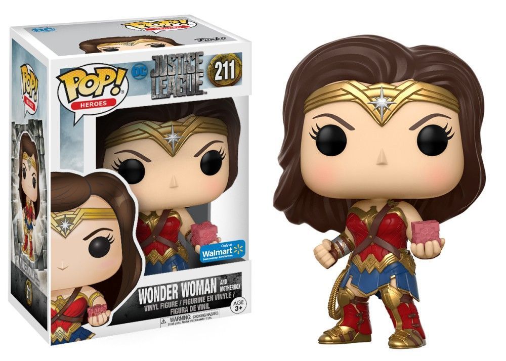 Funko Pop! Wonder Woman (w/ Mother Box) (Justice League)
