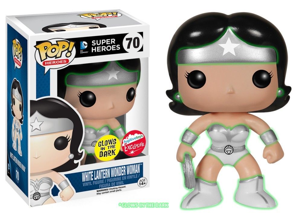 Funko Pop! Wonder Woman (White Lantern) (Glow) (DC Comics Bomshells)