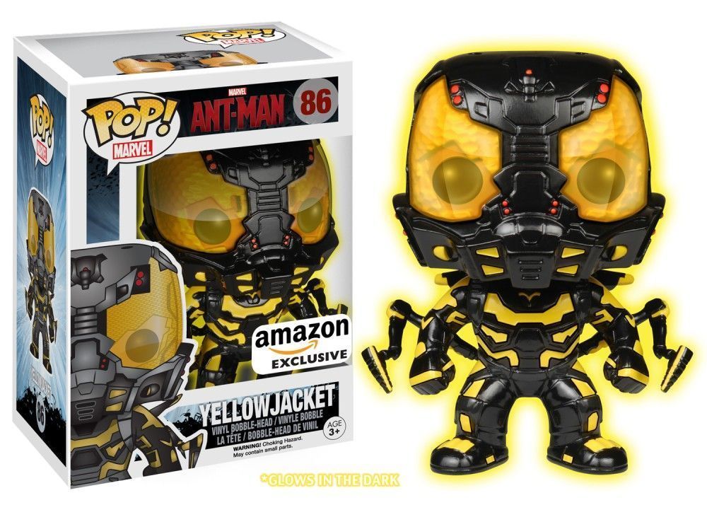 Funko Pop! Yellowjacket - (Glow) (Ant-Man)