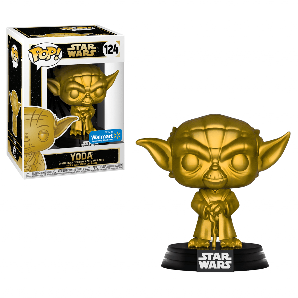 Funko Pop! Yoda (Gold) (Metallic) (Star Wars)