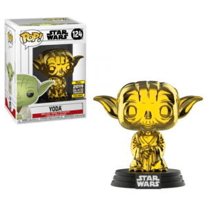 Funko Pop! Yoda (Gold/Chrome) (Star Wars)…