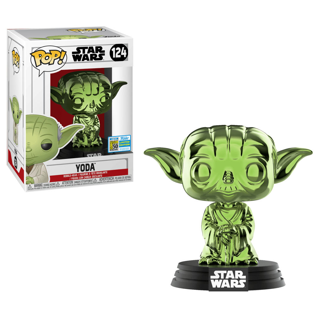Funko Pop! Yoda (Green) (Chrome) (Star Wars)