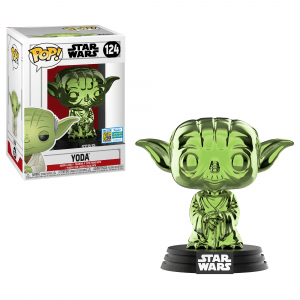 Funko Pop! Yoda (Green) (Chrome) (Star…